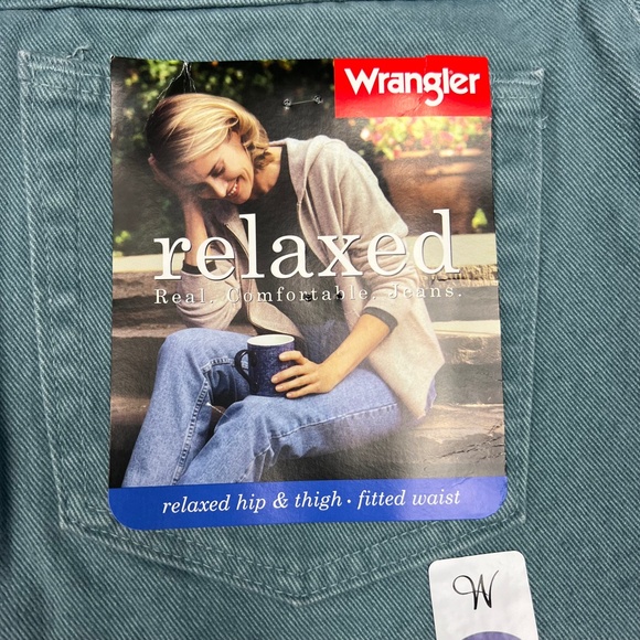 👖NWT🤩 VINTAGE 80s |•WRANGLER•| Deadstock Relaxed Fit SUPER High Rise Jean 14S - Picture 9 of 16